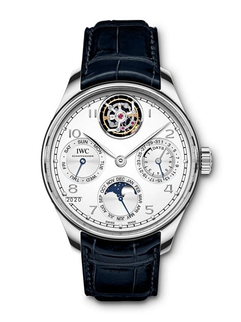 iwc platinum tourbillon|portugieser calendar tourbillon.